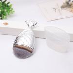 Mermaid Fishtail Silver Lightweight Makeup Foundation Brush
