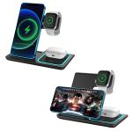 Charging Efficiency >73% 3 In 1 Wireless Charger Plastic Acrylic Lens Material