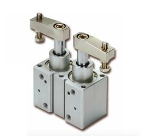 Quality Casting Pneumatic Swing Clamp , Double Acting Pneumatic Cylinder Power Saving wholesale