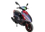 Ash Plastic Body Gas Moped Bike Hydraulic Shock Front Disc Rear Drum Brake