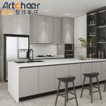 Outdoor BBQ Design Lacquer Kitchen Cabinet Kitchen Furniture with Sofa Close