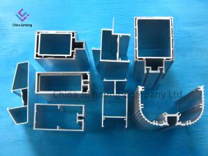 Quality Customized 6063 T5 Extrusion Aluminum Door Window Frames For Cabinet Sliding Doors wholesale