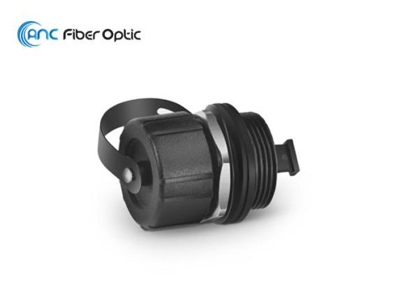 Waterproof IP67 MPO Fiber Optic Adapter ODVA MPO Bulkhead Easy Installation For