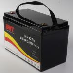 Black Portable 36V 42AH LifePo4 Battery Pack For Power Supply Chargeable and