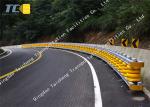 Protect Accident Car Roller Crash Barrier Hot Dip Galvanized Stainless Steel