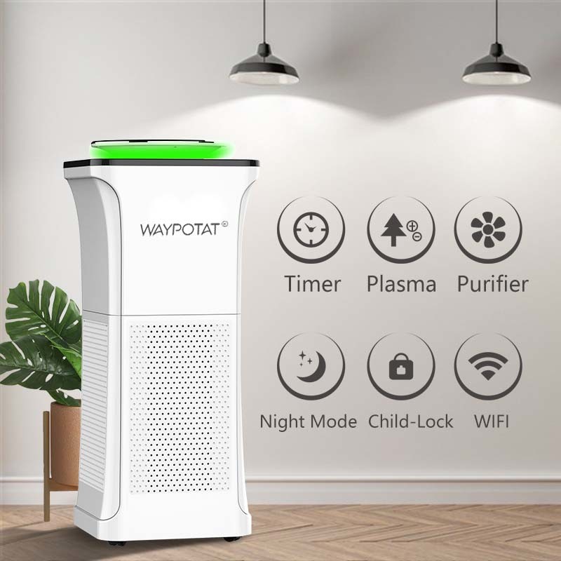 Office Household Electric Air Purifier With Smart Control For Large Rooms