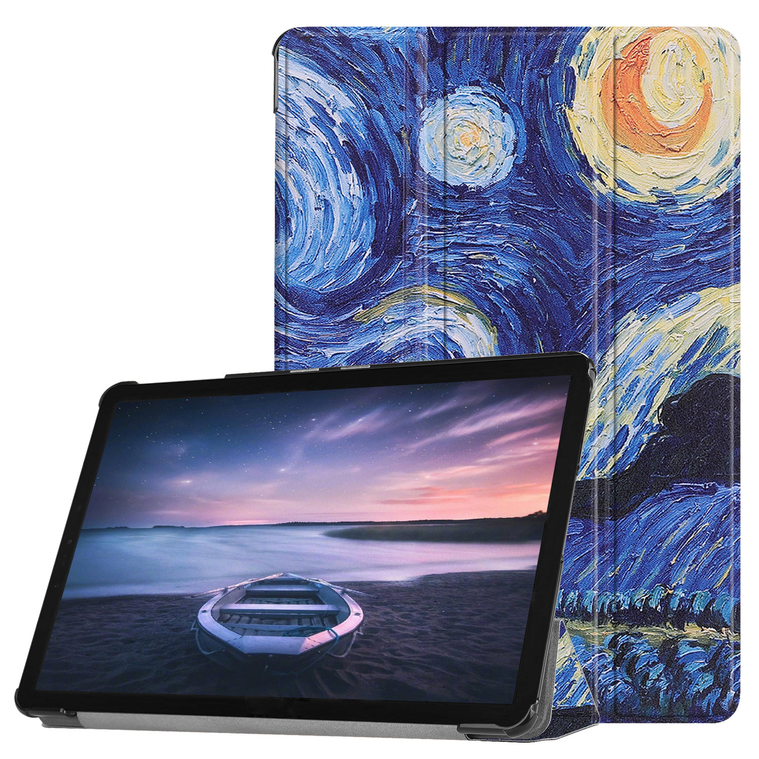 Galaxy Tab S4 10.5 Inch 2018 Case Print Cover for Samsung Tab S4 10.5'' 2018