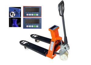 Quality Hydraulic Pump Manual Forklift Pallet Jack With Weight Scale 2 Ton Capacity wholesale
