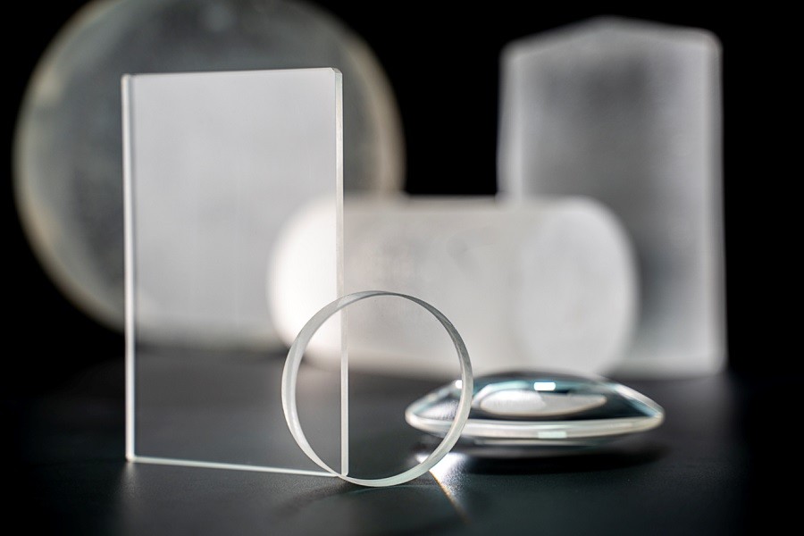 Sapphire Al2O3 Crystal Substrate Ultrathin 2 3 4 Double Side Polished For Optical Industry