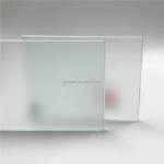 3-15mm Thickness High Privacy Acid Etched Frosted Glass for Shower Enclosure