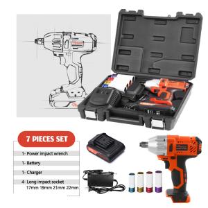 Quality 330N.M Cordless Impact Wrench 20V Battery Powered Torque Wrench wholesale