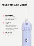 Retractable Smart Electric Mini Portable Water Flosser Oral Care Teeth Cleaning