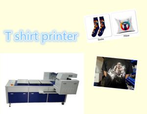 Quality A3 Size Digital Flatbed Printer 600 * 1200mm Tray Size With 8 Ricoh Heads wholesale