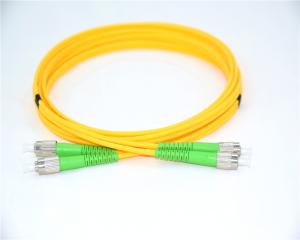 Quality OS2 Fiber Optic Patch Cable Single Mode For Enterprise Network Telecom Room wholesale