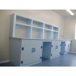 PP Materials Laboratory Wall Bench SS304 Lab Work Bench Table
