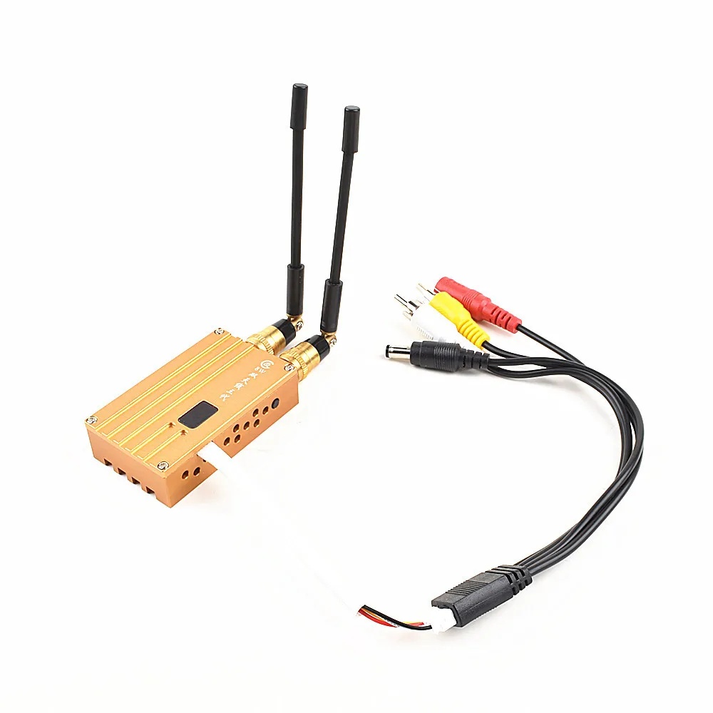 40km LOS UAV FPV Mini 1.2Ghz 8W Wireless Video Transmitter With 8 Channels