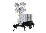 Outdoor 4 Stroke 380V 1500RPM Lighting Tower Generator