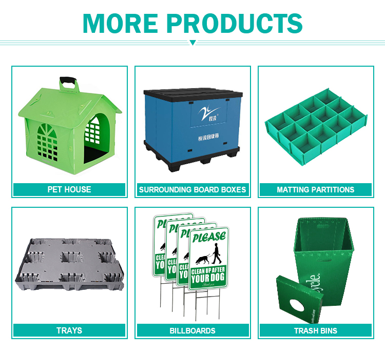 Turnover Corrugated Plastic Packaging Boxes Eggplant Correx Box