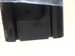 Custom Made Extruded Aluminum Profiles , Electroplate Black Long Aluminum