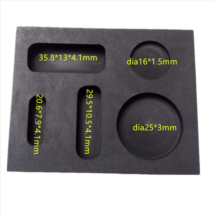 Various Sizes High Pure Graphite Materials Graphite Crucible for Chemical Composition
