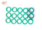 Green AS568 Size FKM O Ring Heat Resistant Rubber Nbr Sealing