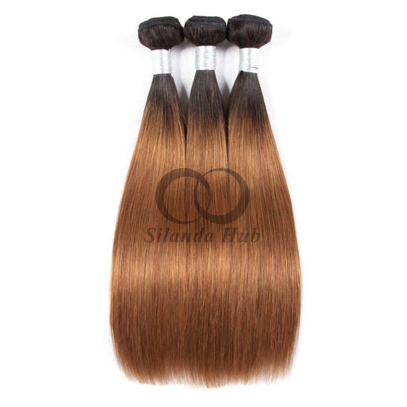 #T1B/30 Straight Remy Human Hair Bundles Sew In Weave Bundles Brazilian Bundle Deals
