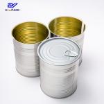 Food Safety Milk Powder Tinplate Can Round Metal Tin Can 900 Gram With Aluminum