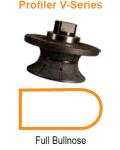 Vacuum Brazed Full Bullnose Diamond Profile Wheel