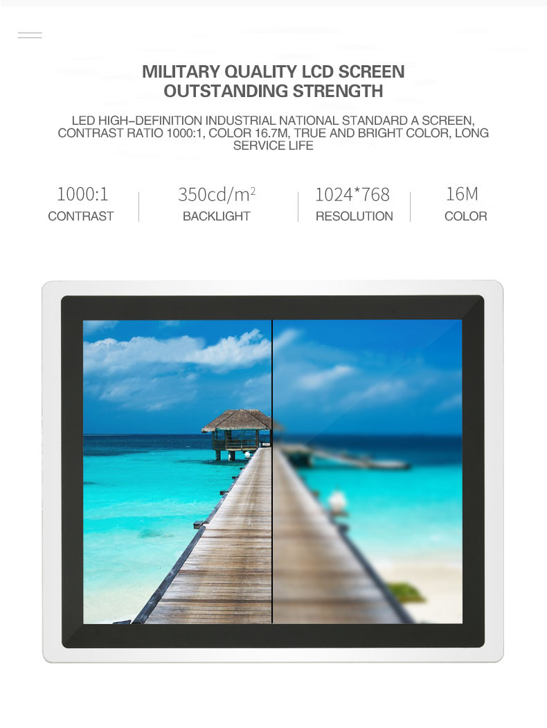 10.4inch 1024x768 Android Embedded Industrial Touch Screen PC