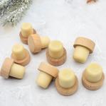 Wine Bottle Stopper Aluminum Cap Synthetic Cork Wooden Synthetic Bar Top Cork