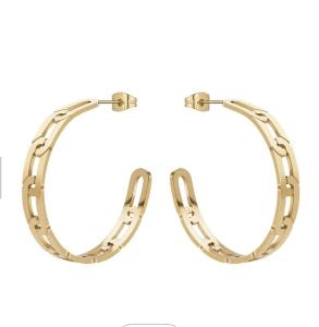 Quality 14K Gold Plated Thick Hoop Earrings Pack Chunky Hoops Set Hypoallergenic Small Hoop Jewelry wholesale