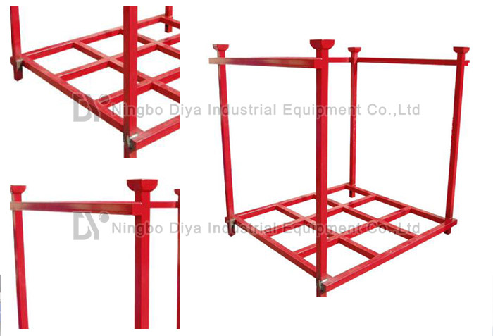 Warehouse Portable Stacking Adjustable Metal Tire Rack Storage System
