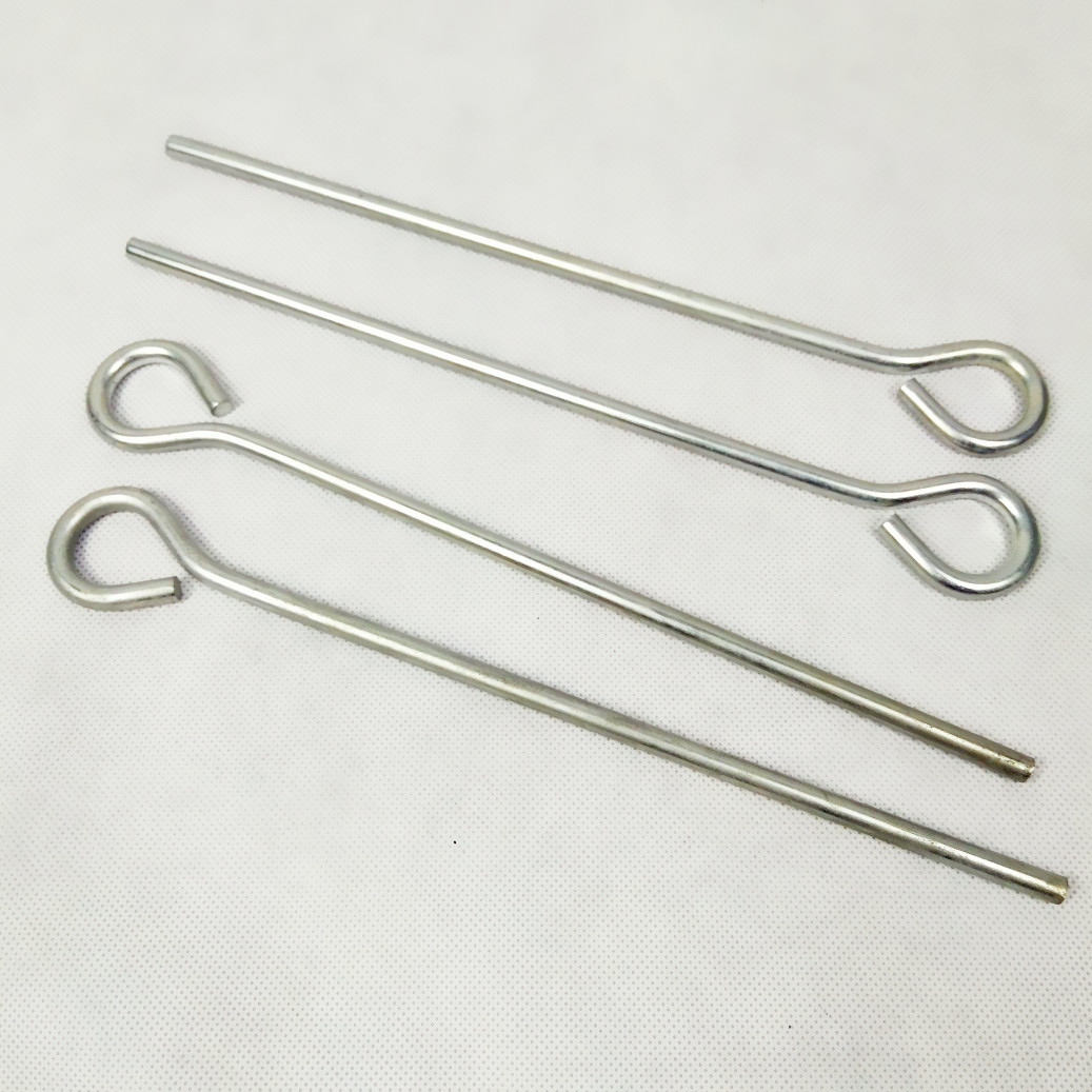 6.0MM thick steel pins galvanized surface good price outdoor Hardware