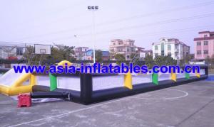 Quality Portable Large Inflatable Soccer Pitch For Commercial Use , Inflatable Soccer Field wholesale