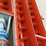304 Stainless Steel Sludge Screw Conveyor U Shaped