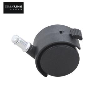 Quality 50kg Load Capacity Office Chair Wheel Caster Ergonomic Smooth Rolling Quiet Nylon Caster wholesale