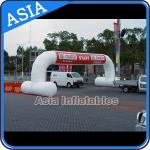 Orange Color Beach Competition Finish Line Arch Inflatable
