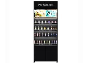 Quality Black Fragrance 110V 240V Cosmetic Shelf Display Easy Assemble wholesale