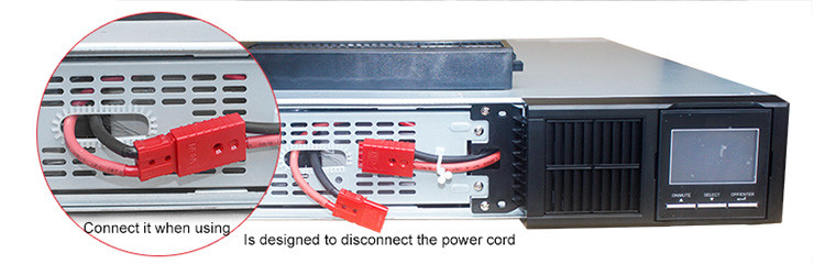 Single Phase 800W 1kva Rack Mount UPS Backup Power Supply For Home