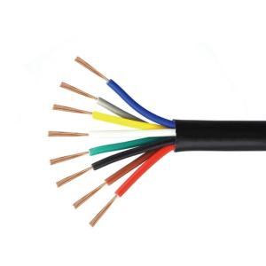 Quality 380V Copper Core PVC Insulated PVC Sheathed Armored Cable Fiber Optic Cable AVVR Type wholesale
