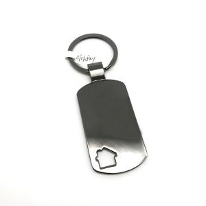 Quality Siliver Zinc Alloy Metal Keychain Holder For Souvenirs wholesale