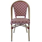 All Weather Resistance SGS Bamboo Look Restaurant Bistro Chairs