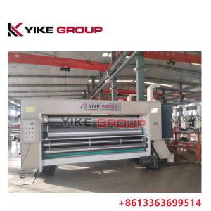 Quality Chain Feeder 2 Color Printer Slotter Die Cutter machine Carton Box Making Machine wholesale