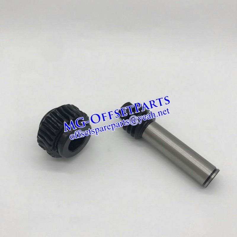 HD SM74 MACHINE WORM,42.006.029,WORM GEAR,M2.006.011,HD PARTS
