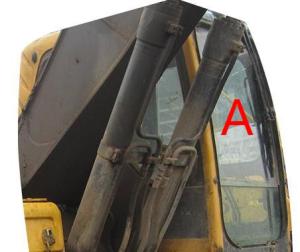 Quality EC210B EC360B VOLVO Windshield Glass Construction Machine Cabin Front Up wholesale