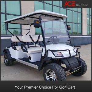Quality Compact Chargeable Electric Golf Buggy 14inch Tire Size 80 - 100km Traveling Range wholesale