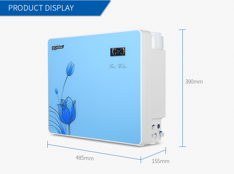 Reverse Osmosis Water Filter Machine , 75GPD RO Unit For Drinking Water