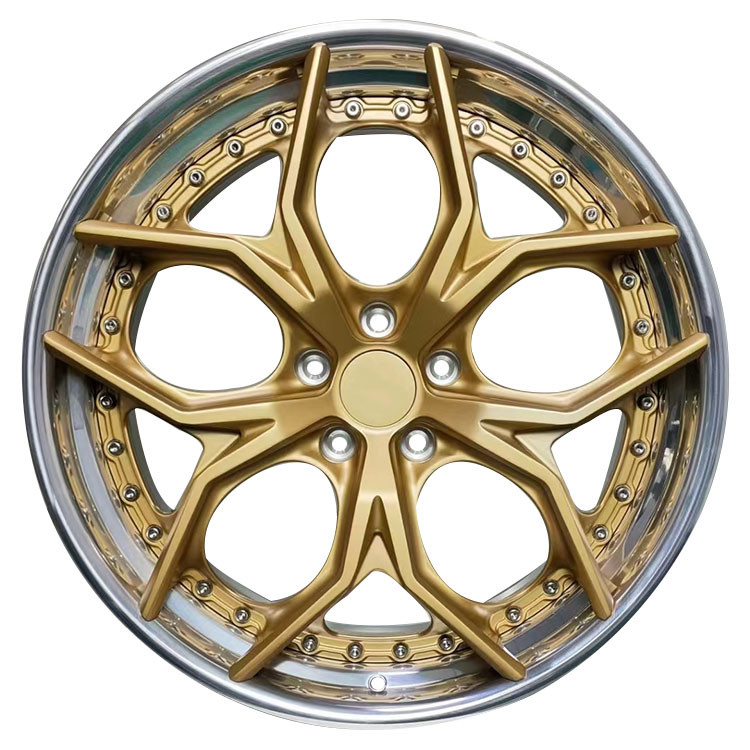 2piece Custom Forged Wheels for Ferrari F430 458 F12 Porsche 911 718 AMG Rims