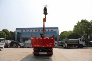Quality 2023 3 Tons Mini Straight Telescopic Crane Truck Mounted Crane Max Speed 90 Km/H wholesale