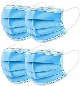 Quality Breathable 3 Ply Disposable Face Mask For Anti Droplet / Particulate / Bacteria wholesale